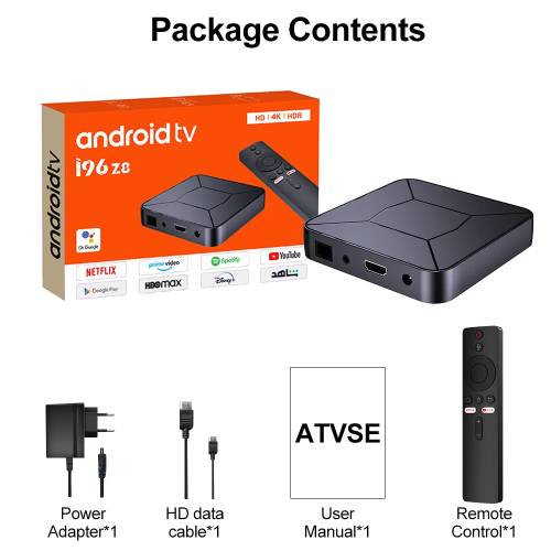 tv box Android tv 10 dual wifi Smart certificado atv 4k - Image 2